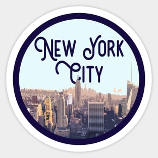 NYC Skyline Decal Sticker